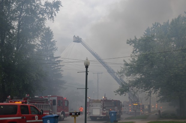 Lightning sparked fire at S'ville condo building, official says