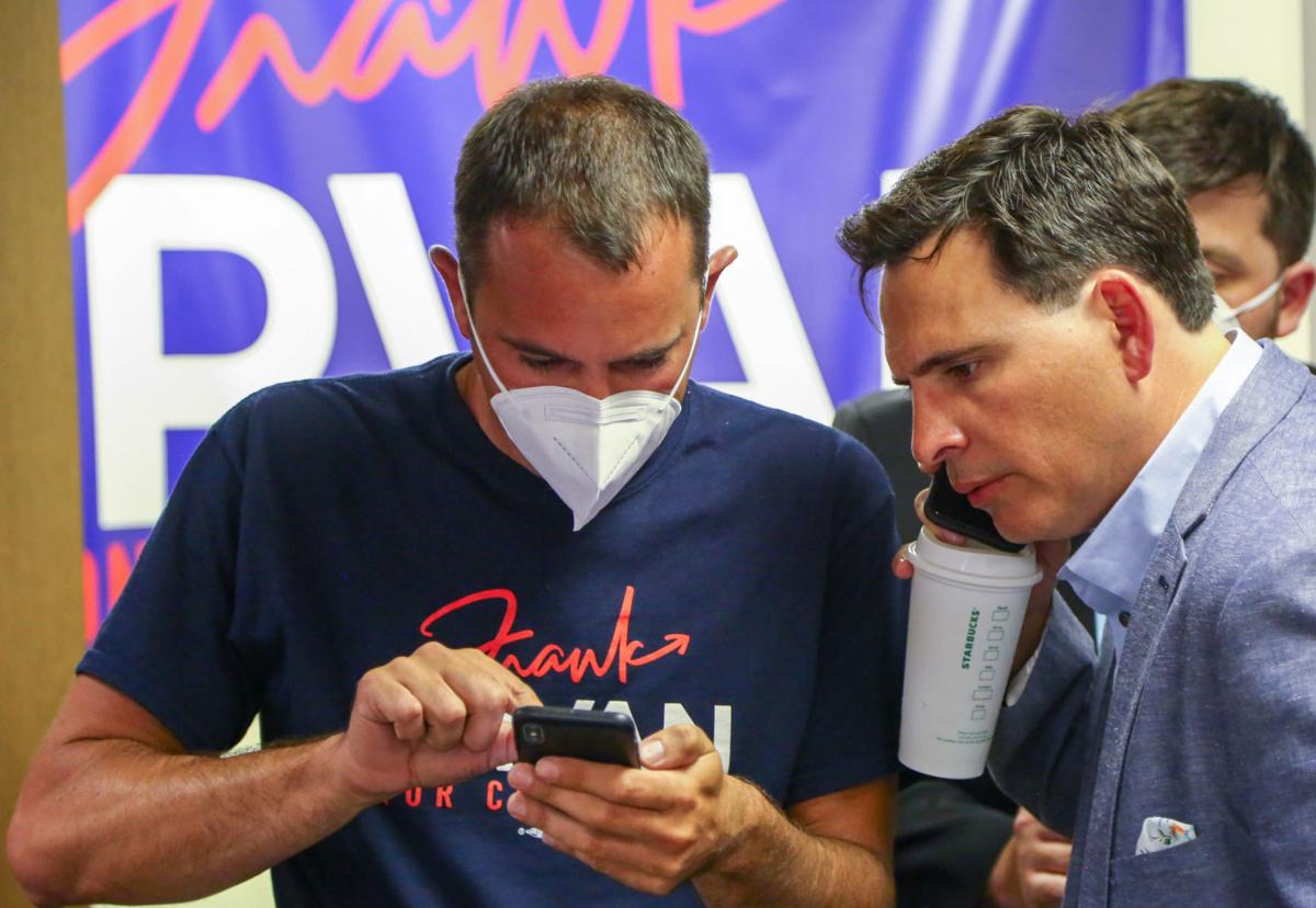 Election night with Frank J. Mrvan