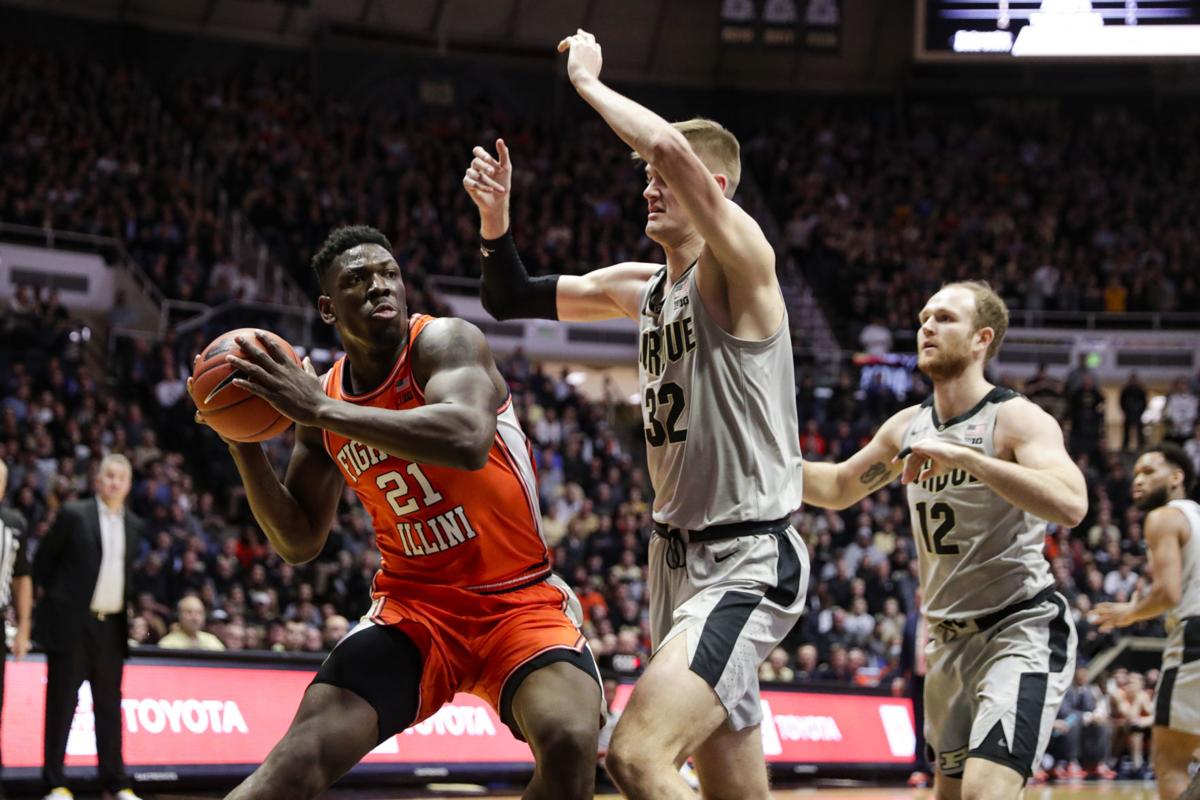 No 21 Illinois Runs Away In 2nd Half To Sweep Purdue Purdue