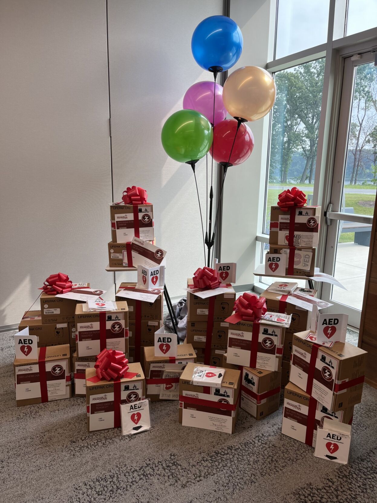 Healthcare Foundation of LaPorte gives out automated external