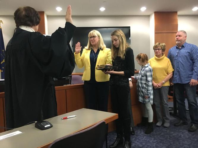Porter County Democrats sworn in Monday