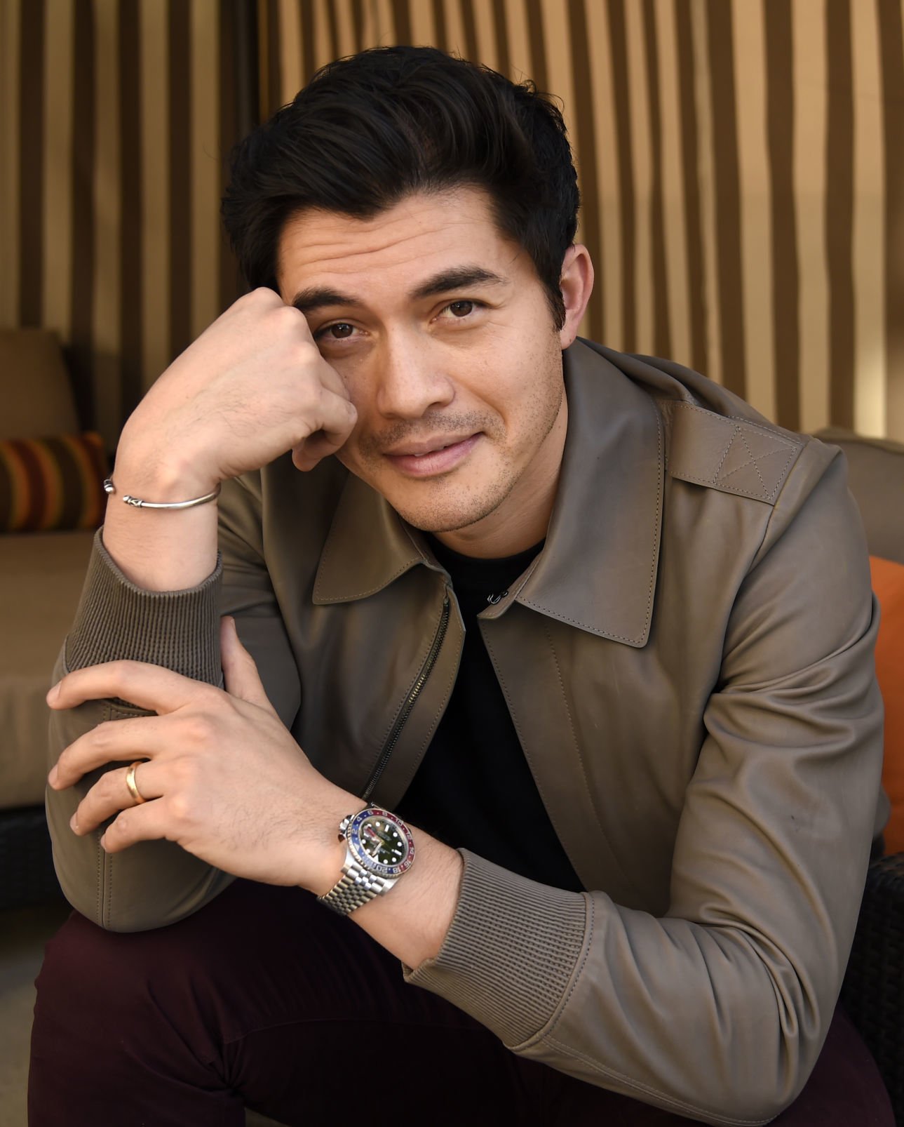 Henry Golding modeling