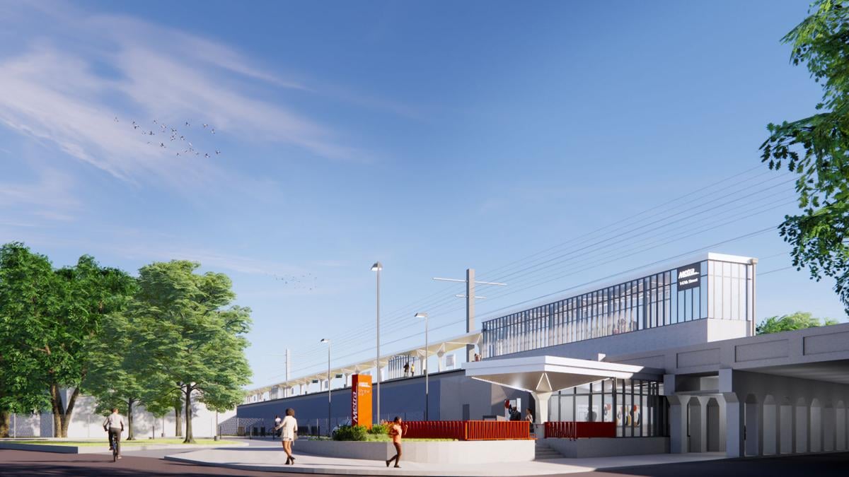 147th Street/Sibley Boulevard station rehab