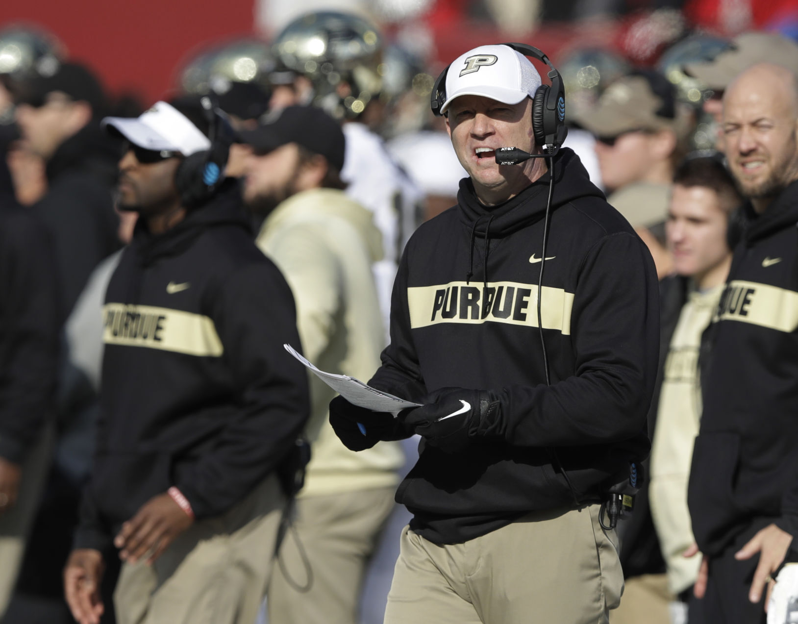 Purdue coach Jeff Brohm proposes running 2 football seasons in 2021