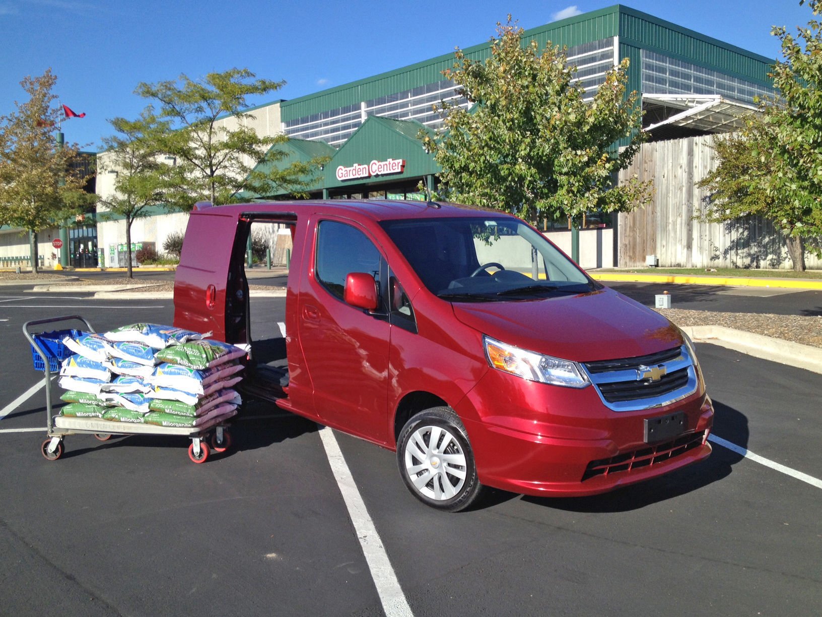 Chevrolet city express cargo clearance van