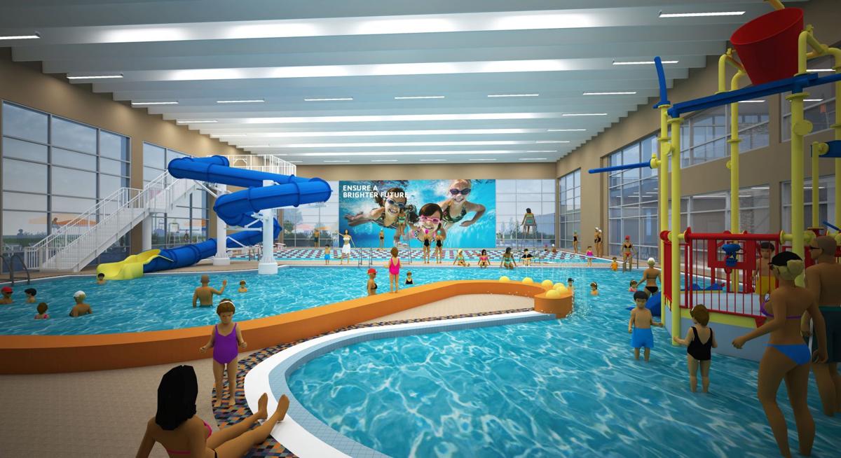 Crown Point City Council Waives Fees For New Ymca Expansion Lake Southlake Ymca Indoorpool Rendering Jpg