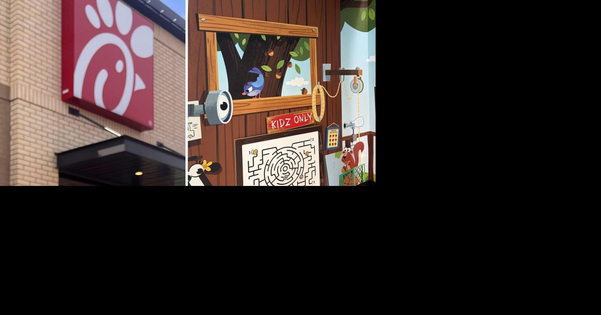 Chick-fil-A Valparaiso opens renovated treehouse-themed playground