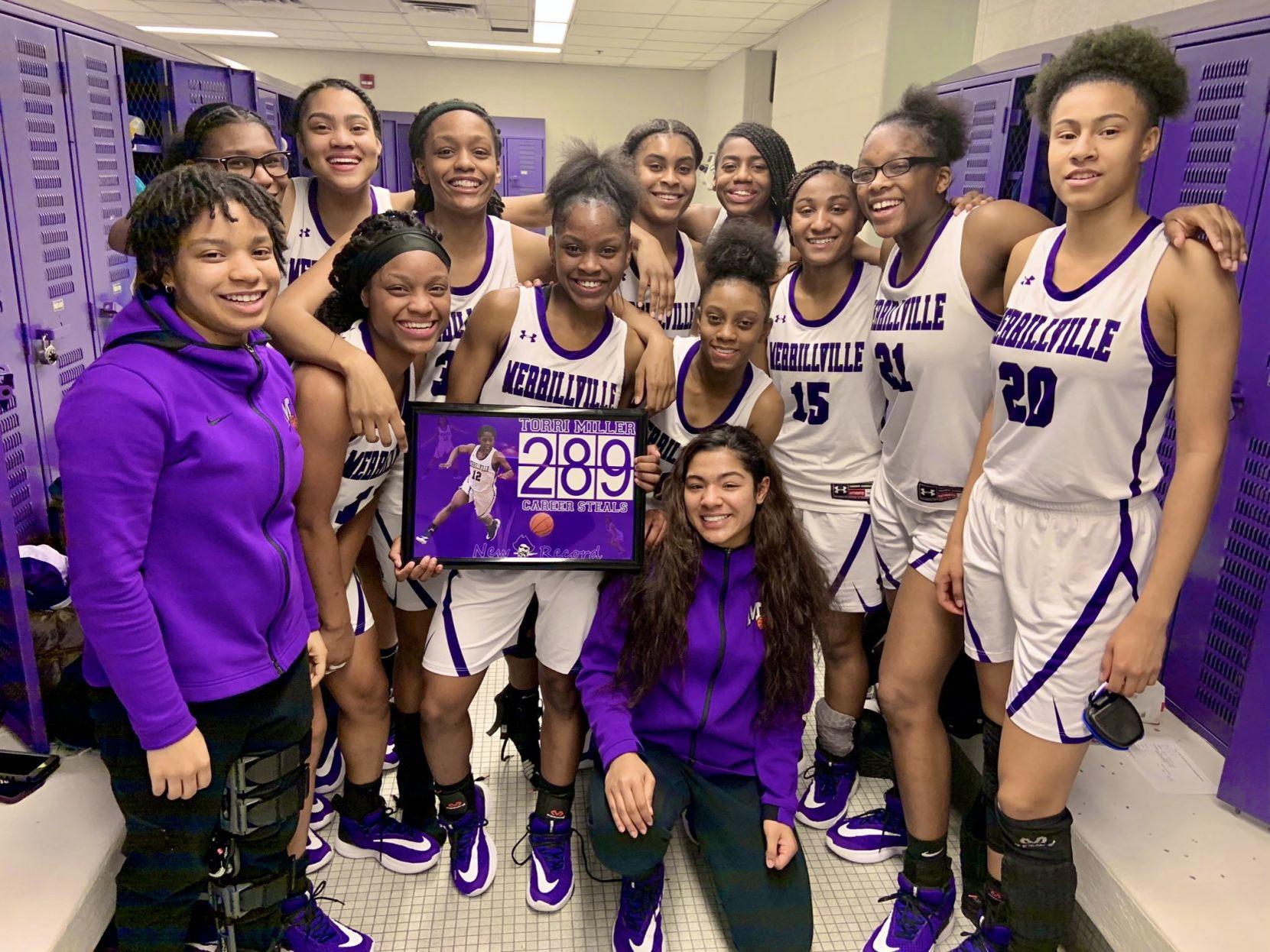 Girls Basketball Notes Merrillville S Miller Breaks All Time