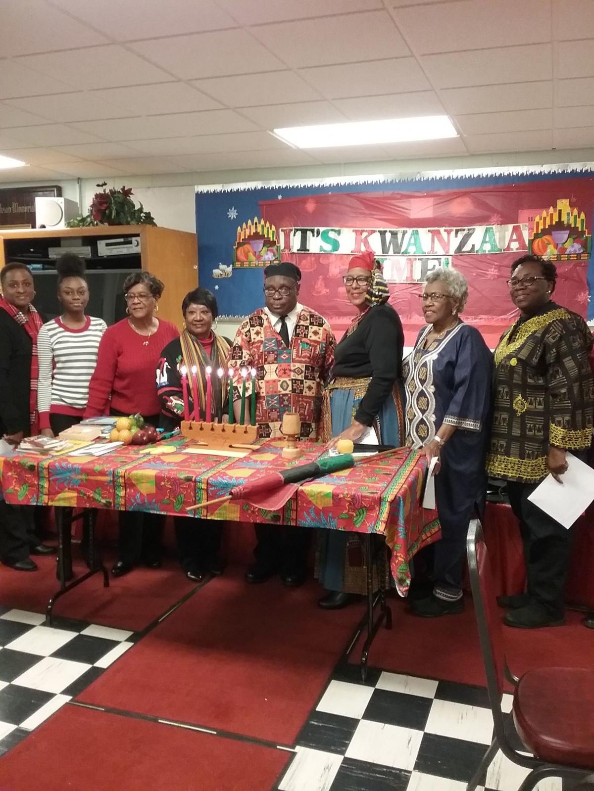 Kwanzaa Puts It All Together In Celebration Of African Roots Pride Faith And Values Nwitimes Com Decorating the kwanzaa table takes almost no time.