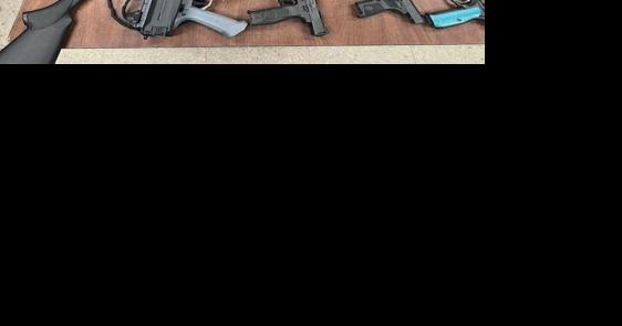 Police chase ends with crash into home, discovery of large stash of guns, Hammond cops say - Vimarsana News