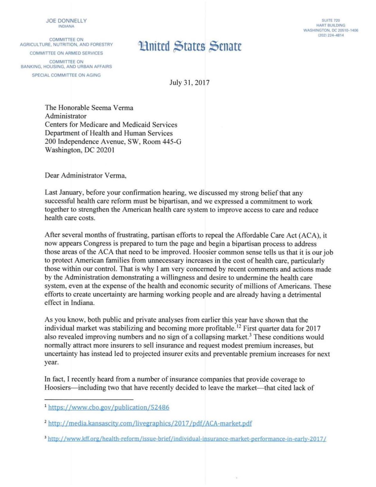 sen-donnelly-s-letter-on-cost-sharing-reduction-payments