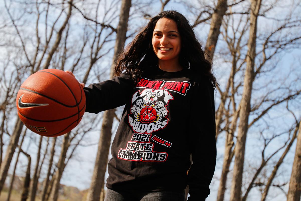 Jessica Carrothers, girls basketball player of the year