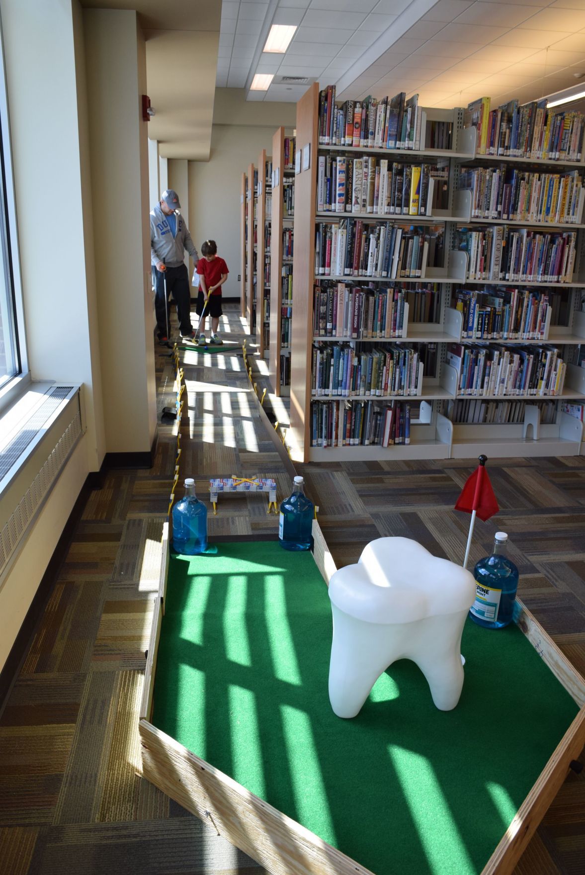 Library mini golf returns to Crown Point | Lake County News | nwitimes.com