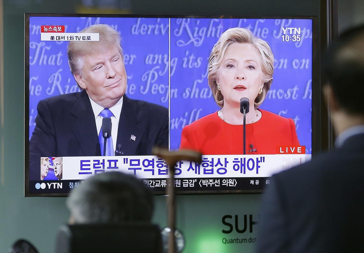 South Korea US Campaign 2016 Debate World Reactions