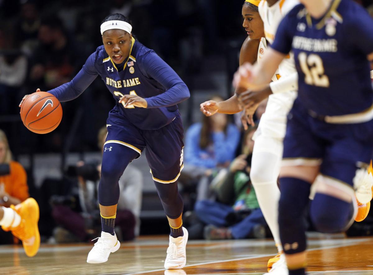 Young S Triple Double Helps No 1 Nd Beat Lady Vols Notre Dame