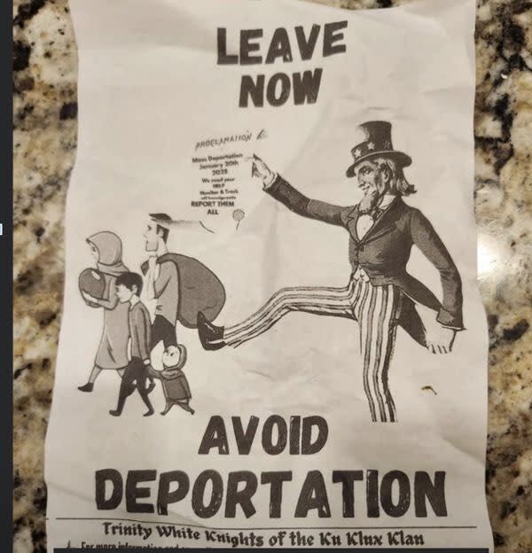 Informative' KKK flyers across Indiana hint at future hate