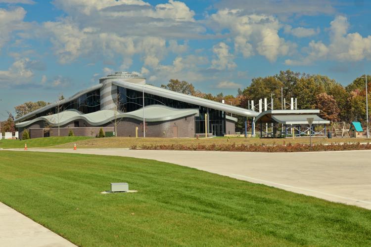 New windmill shaped Kankakee Valley Welcome Center off I 65 aims to