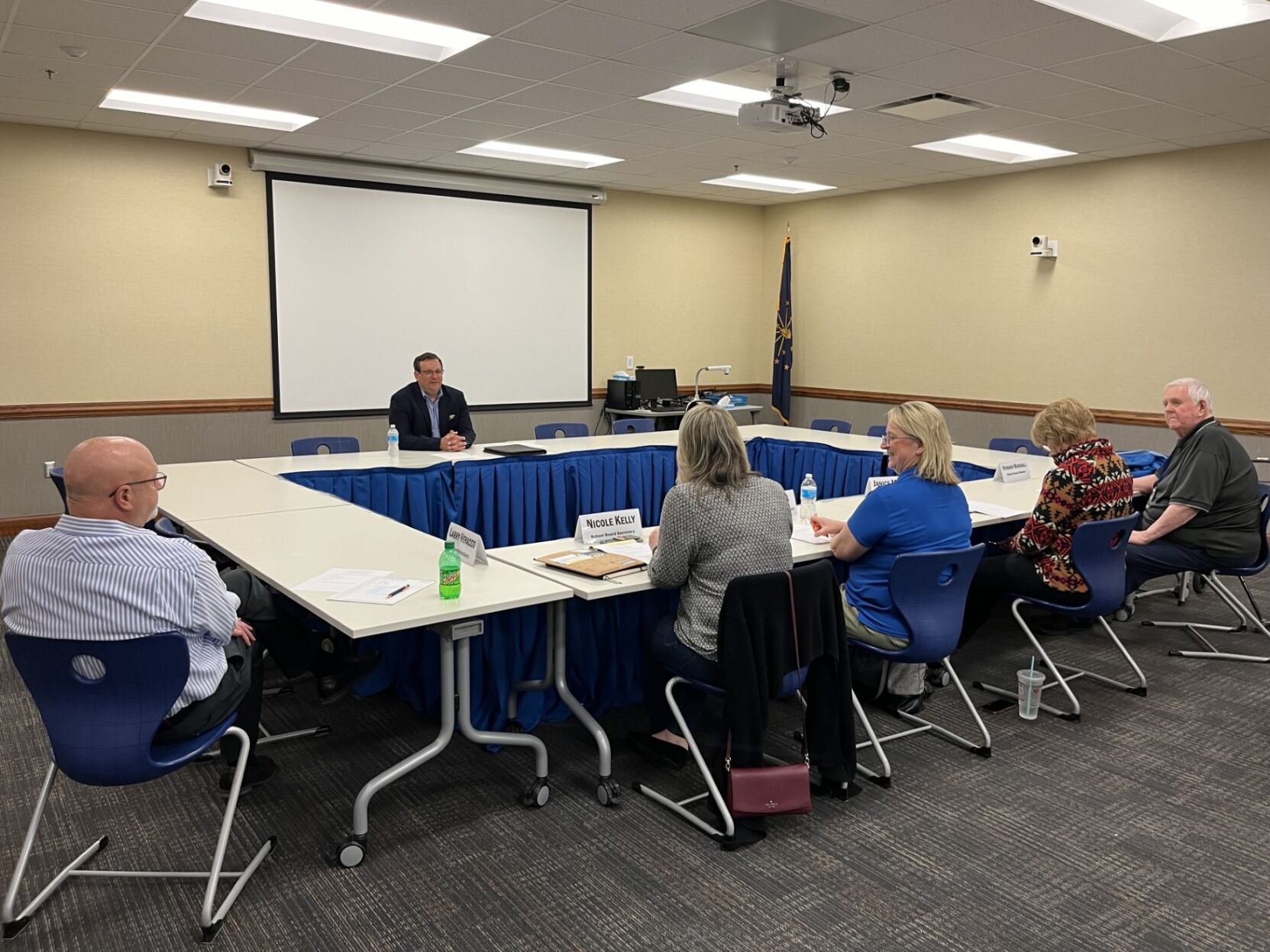 Lake Central School Board interviews candidates for vacancy