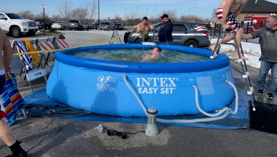 Police Polar Plungers double fundraising goal for Illinois Special Olympics