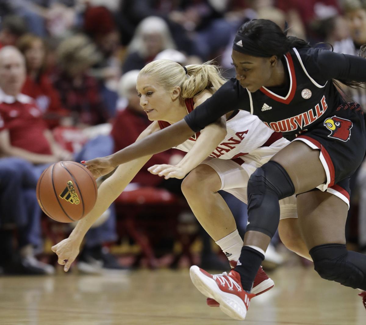 West Side S Evans Helps Louisville Defeat Iu Indiana Hoosiers