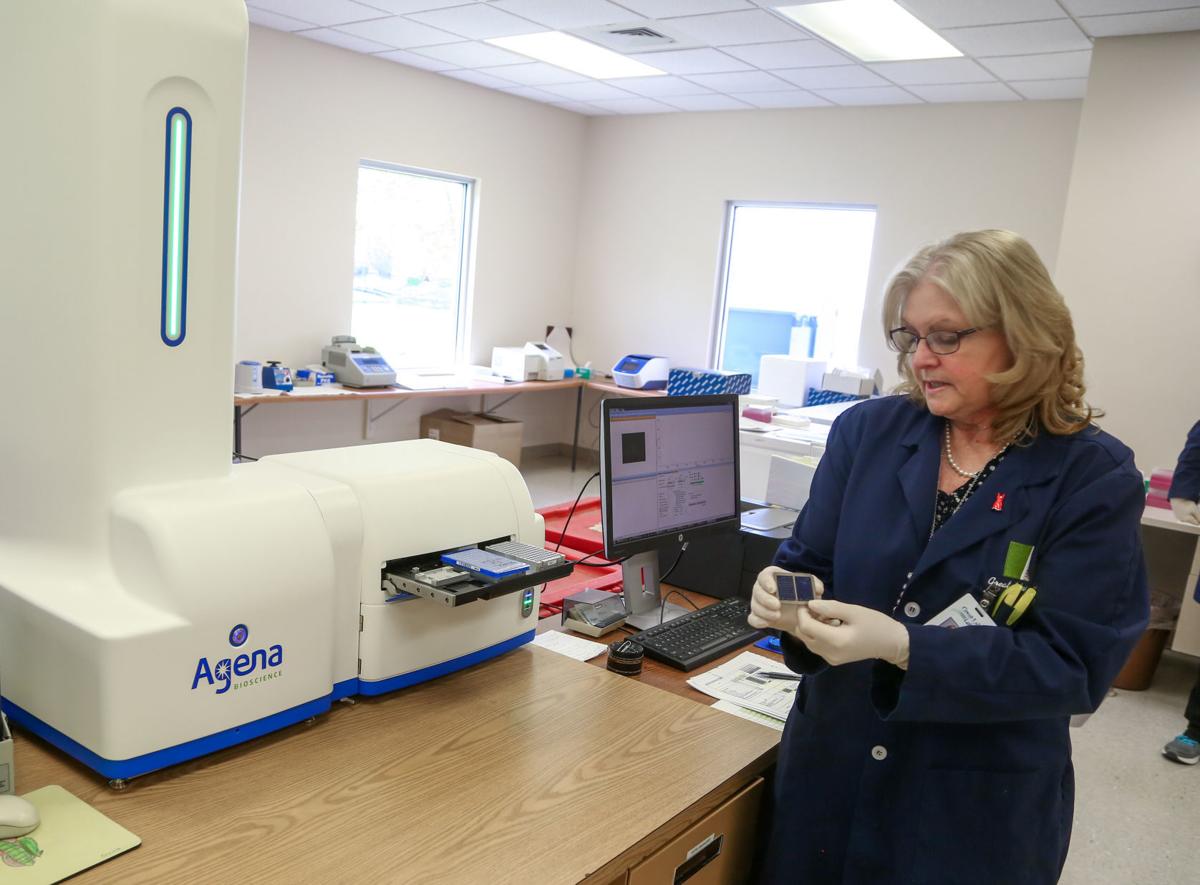 Virus testing at Great Lakes Labs (copy)
