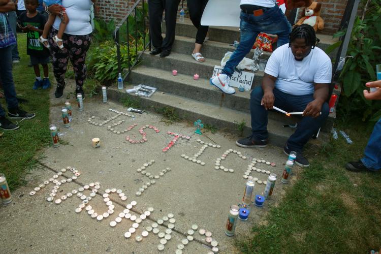 Vigil for Rashad Cunningham