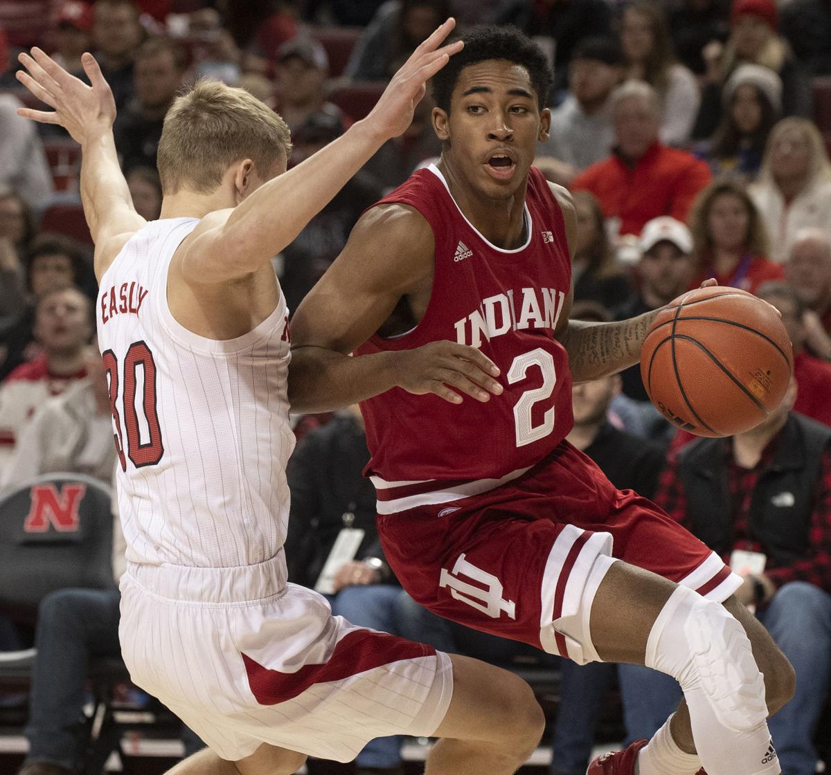 Indiana Builds Big Second Half Lead Beats Nebraska Indiana