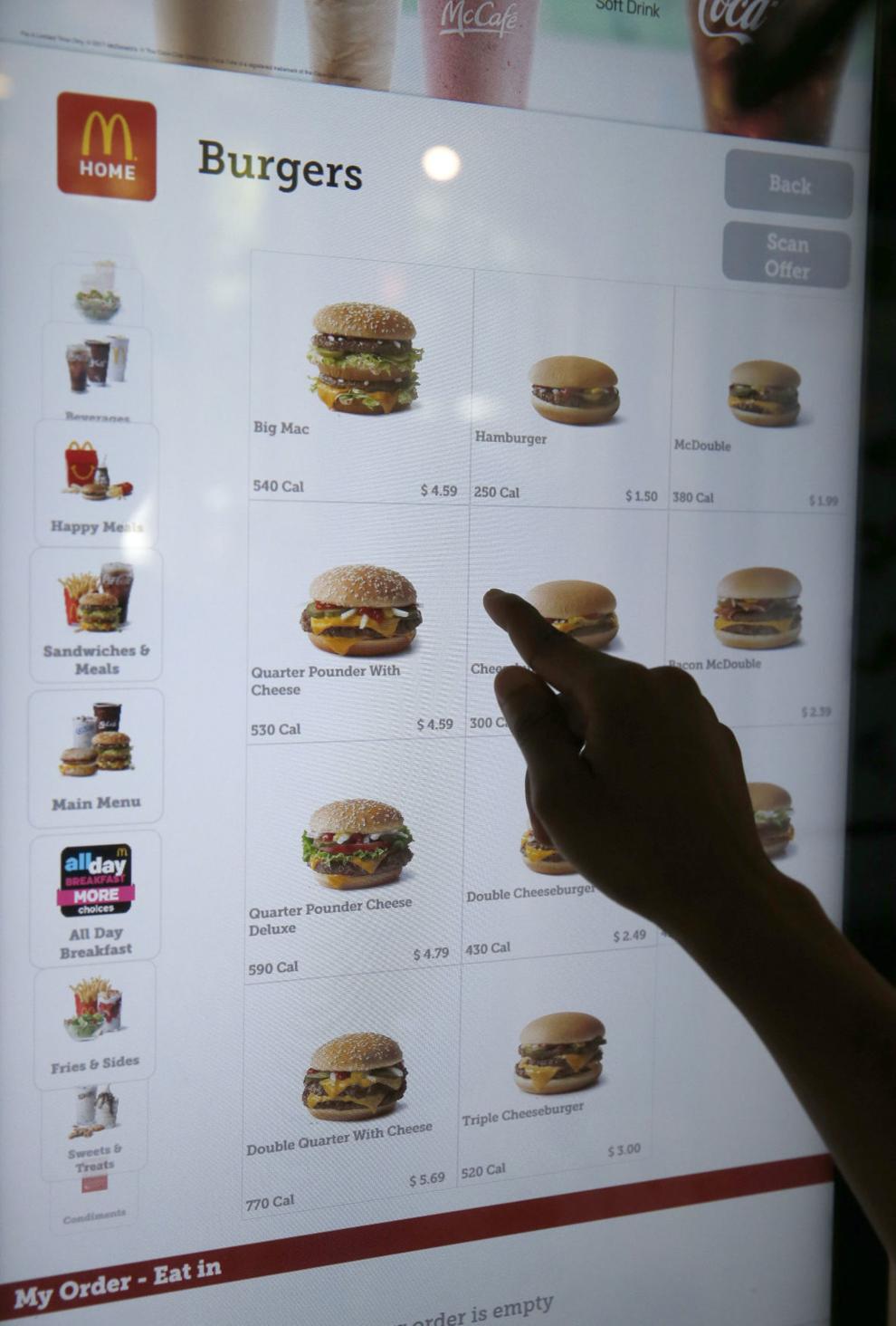 Region McDonald's restaurants to get selforder kiosks