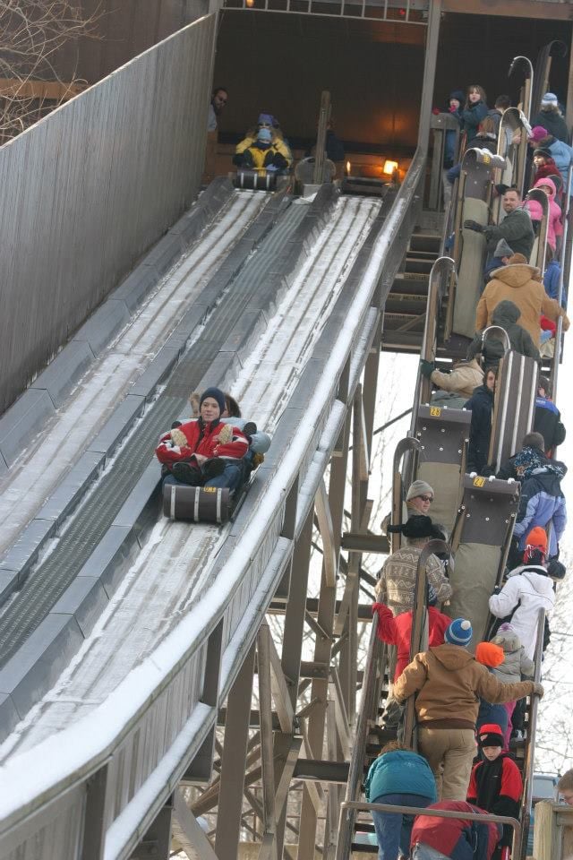 Get ready for a chilly thrill Toboggan run at Pokagon State Park open