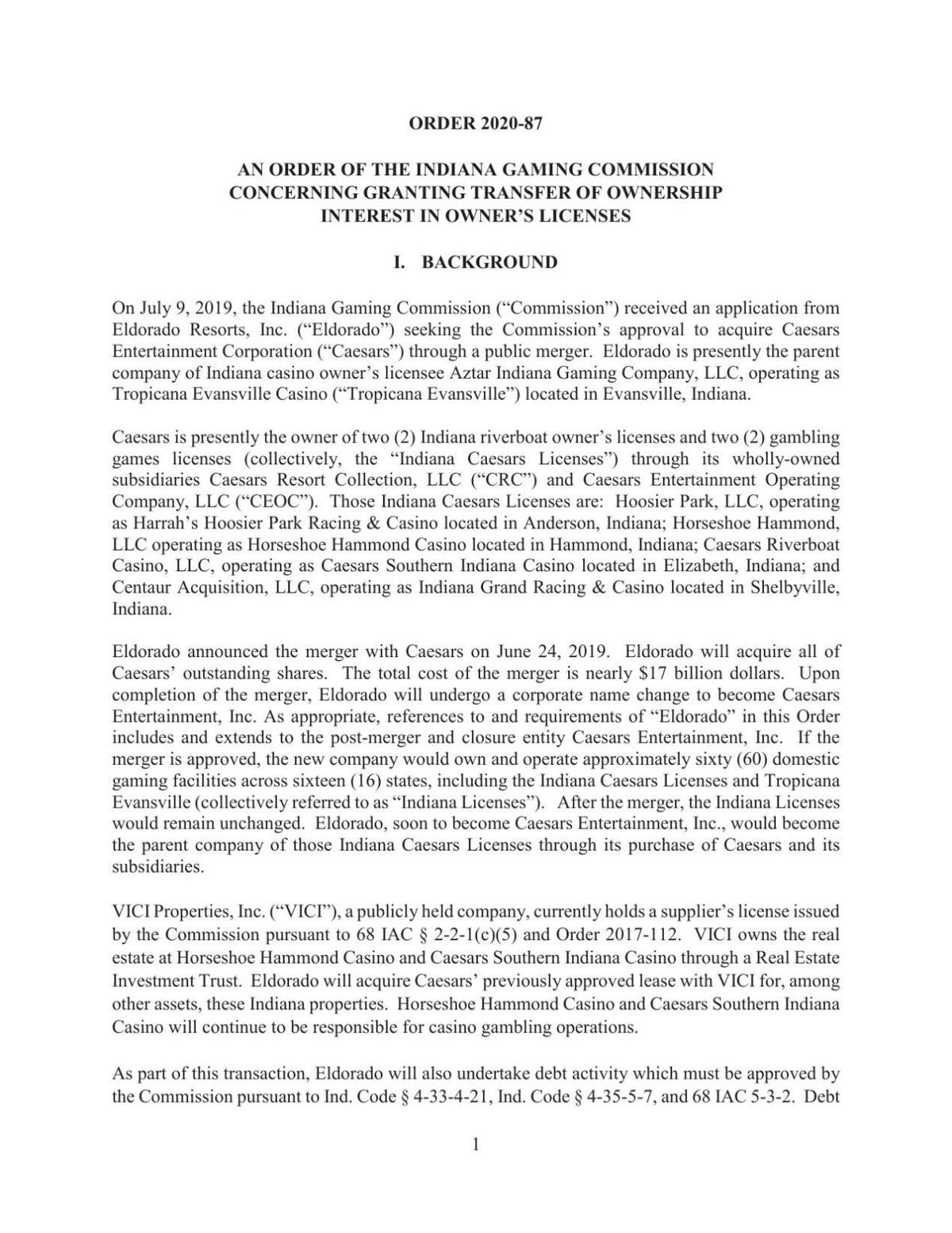 Ohio Casino Gaming Employee License