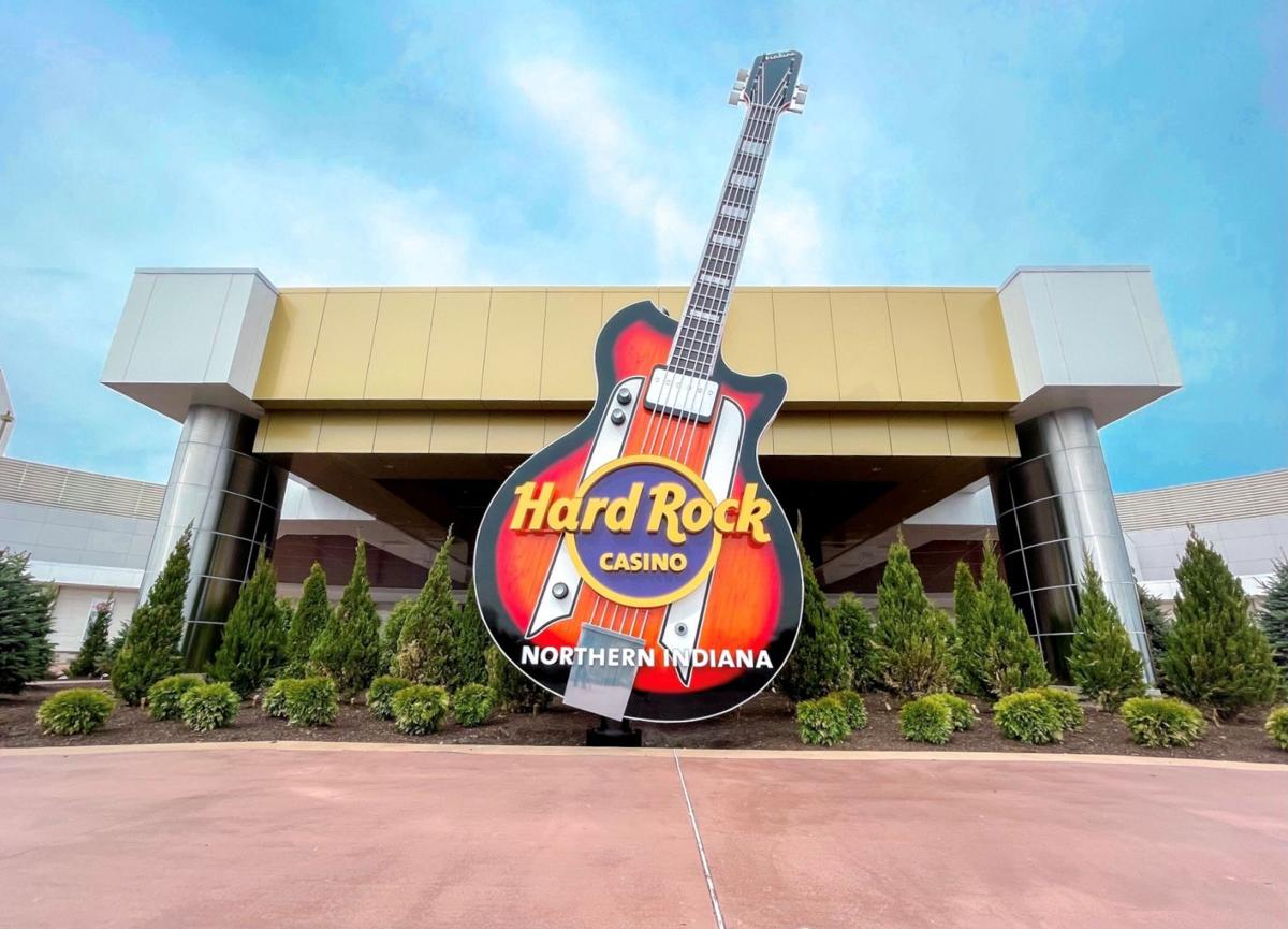 Hard Rock Casino guitar monument
