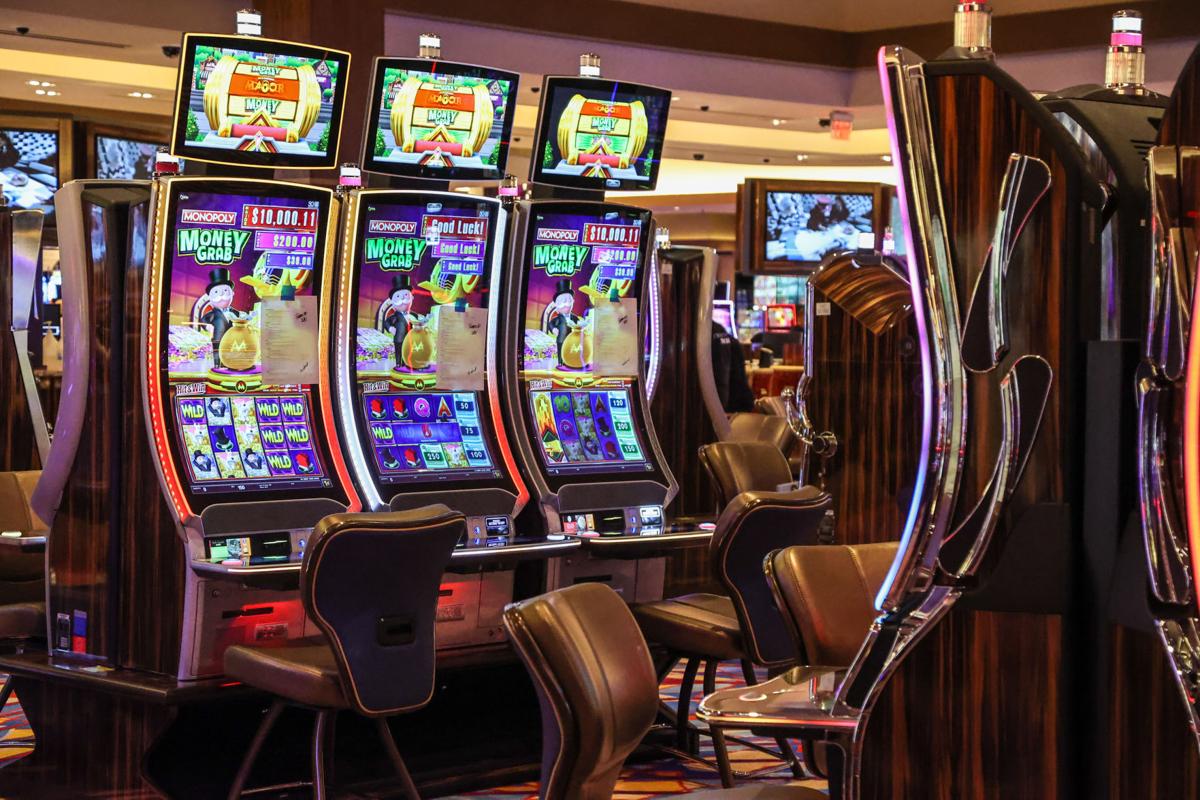 Hard Rock Casino President Matt Schuffert gves guided tour