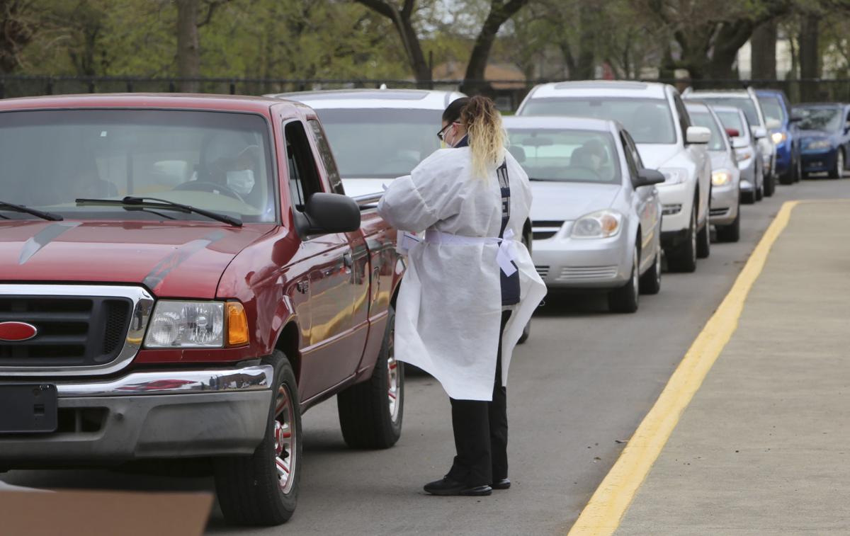 Lake County opens drive-thru testing site in Hammond