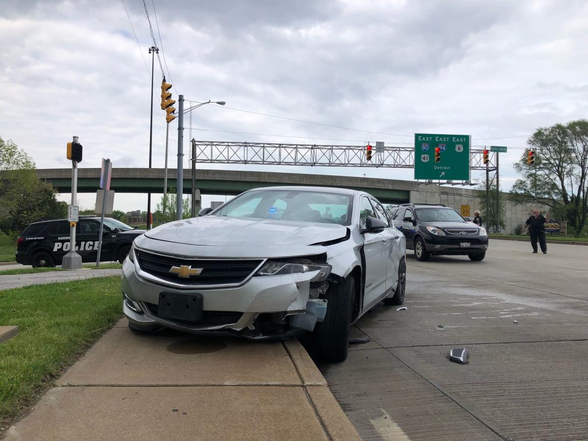 High-speed chase ends in crash on Calumet Avenue