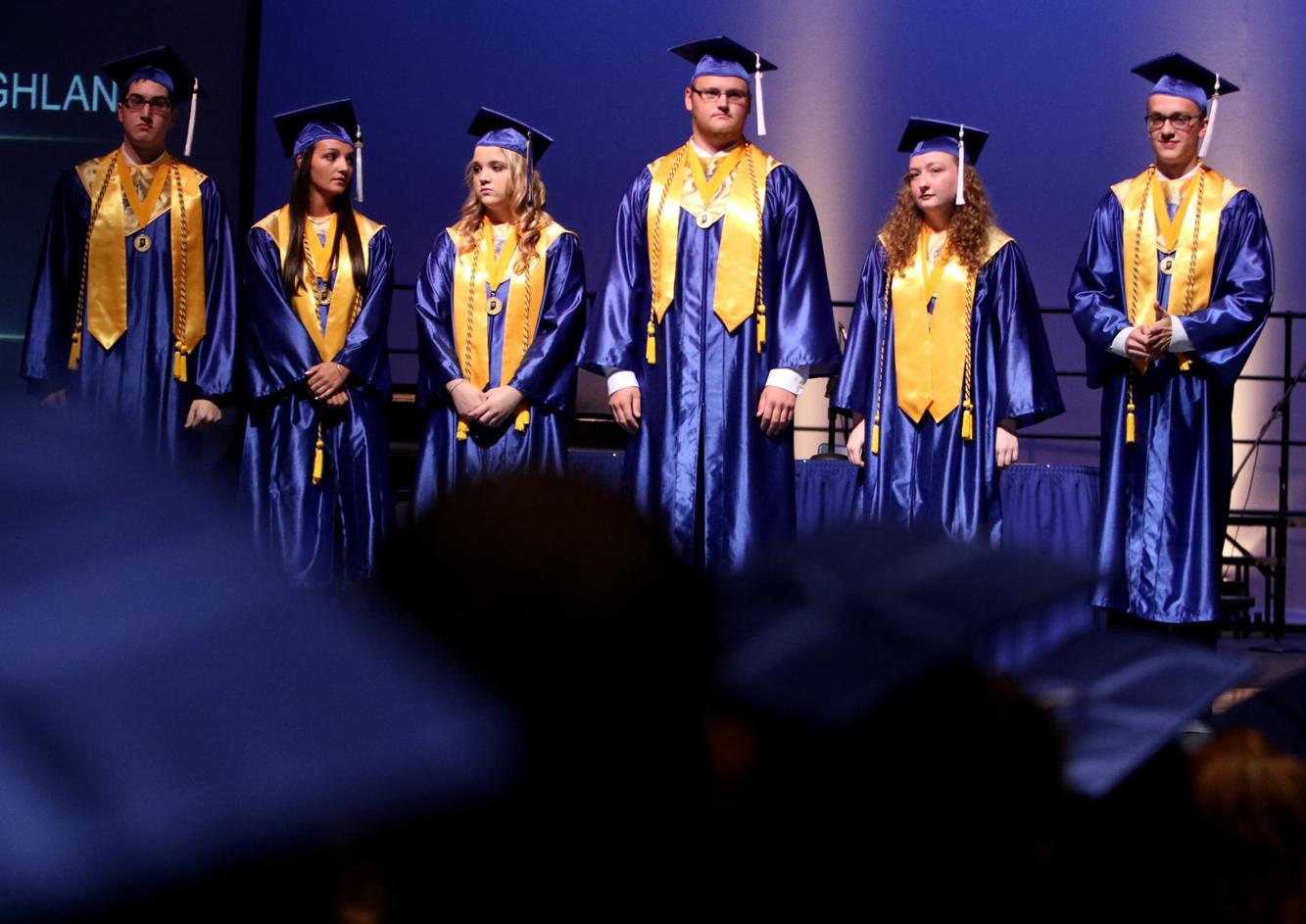 Highland High School's graduation