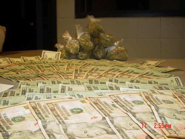 Traffic stop leads to large drug bust