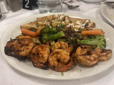 TASTE TEST: Agora Mediterranean Grill's fire-grilled shrimp bursting ...