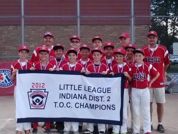 New jerseys for the Houlton Senior Little League all-star team