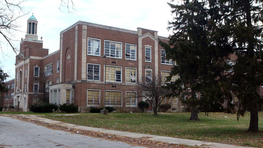 Then and now Lew Wallace High School