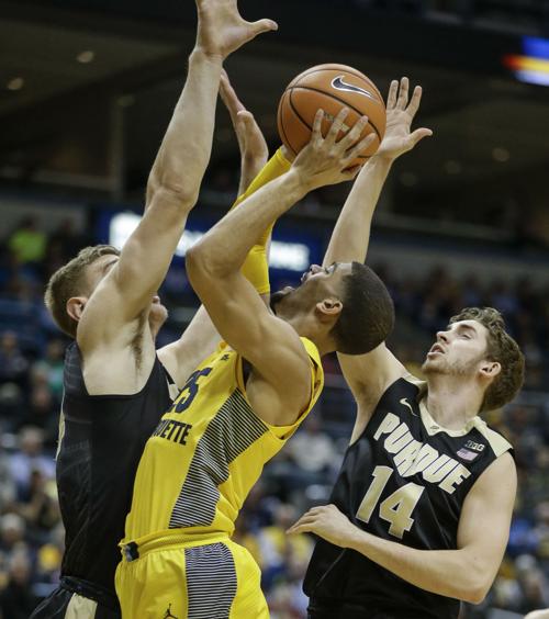 Purdue Controls Paint To Beat Marquette College Basketball