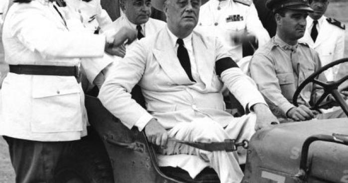 Franklin D. Roosevelt and President Getulio Vargas
