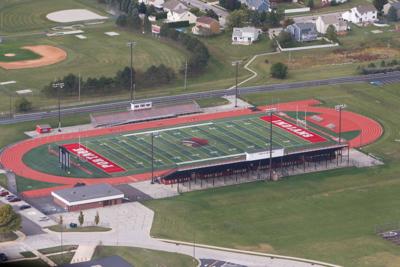 Portage High School Aerial