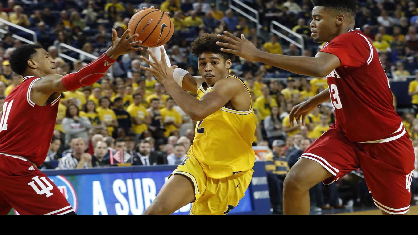 Slow Start Doom Indiana In Loss To Michigan Indiana Hoosiers