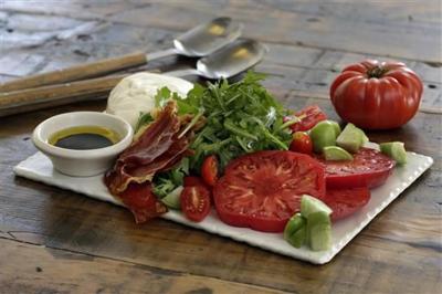 Chrissy Teigen offers a variation on the Caprese salad ...