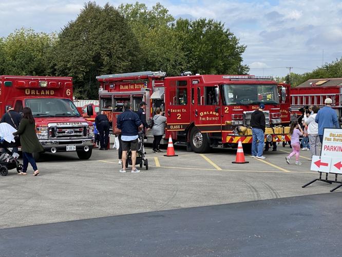 Orland firefighters strut their stuff at open house