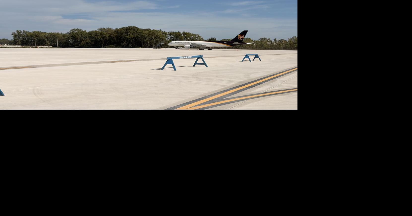 NWI officials inaugurate cargo plane loading expansion at Gary/Chicago International Airport