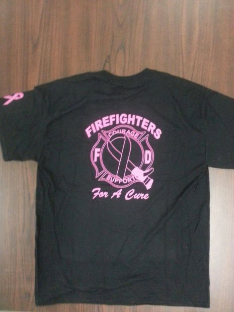 Firefighters' shirts support Breast Cancer Awareness | LaPorte News ...