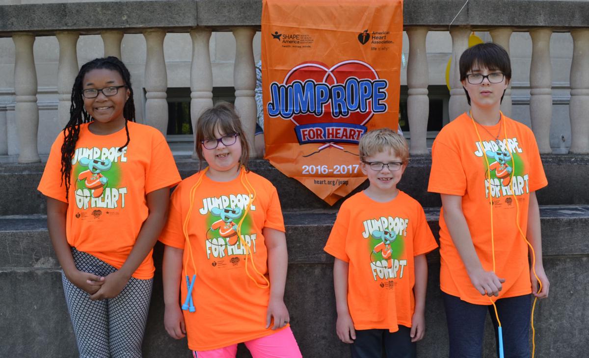 Montessori students participate in Jump Rope for Heart event
