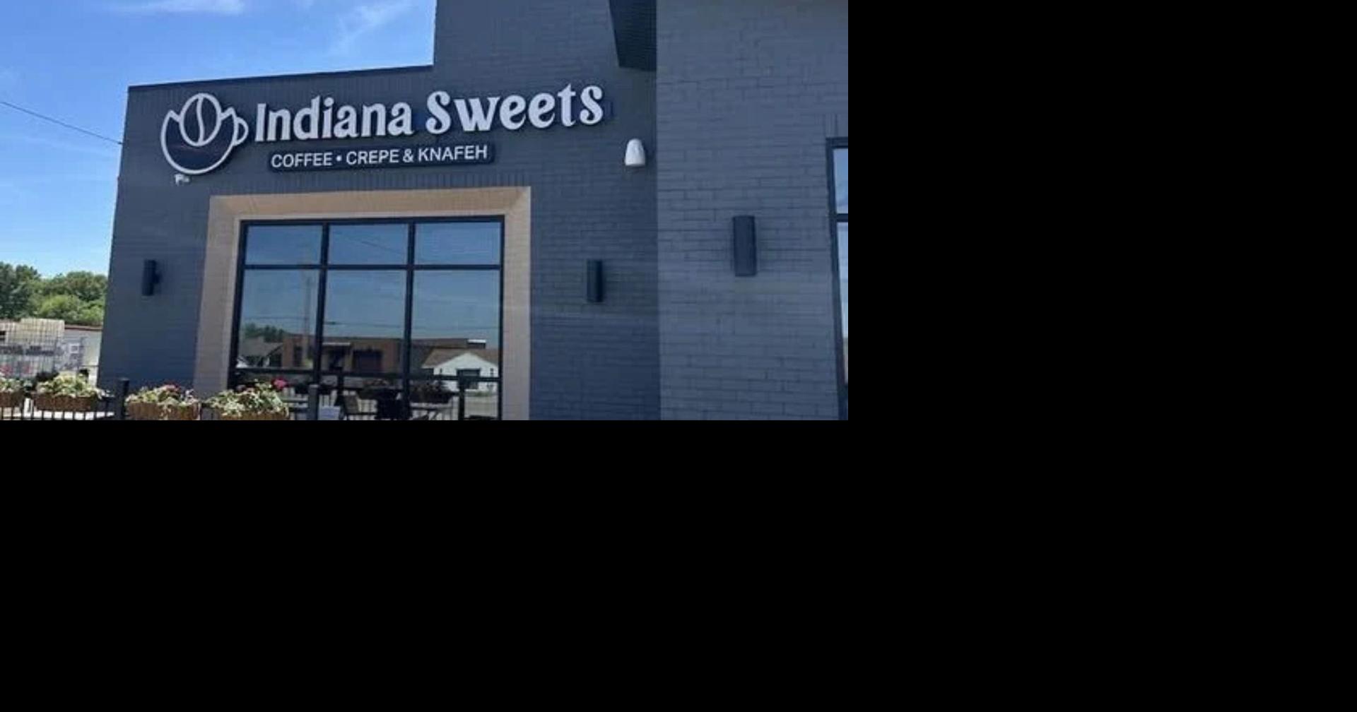 Indiana Sweets Schererville opening knafeh crepes coffee