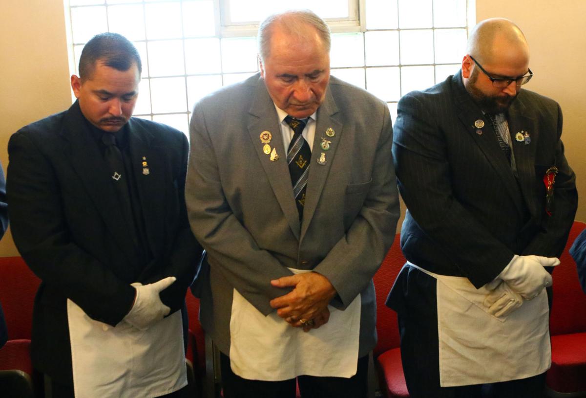 Crowds gather to remember attorney T. Edward Page in Masonic memorial